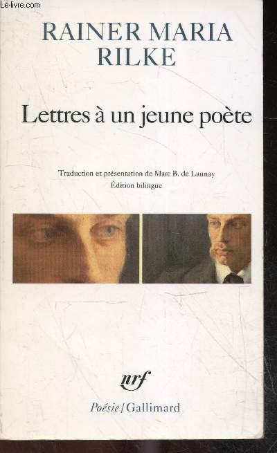 Lettres a un jeune poete - Edition bilingue - suivi de le poete et le jeune poete