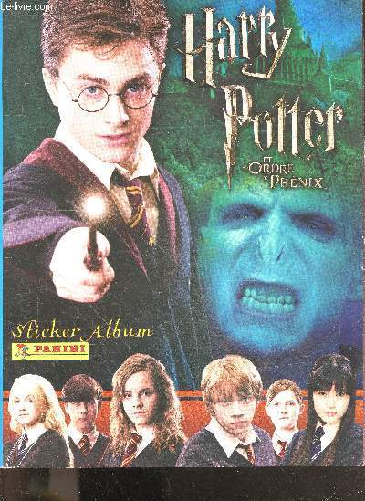 Harry potter et l'ordre du phenix - sticker album - aucun stickers , album vierge