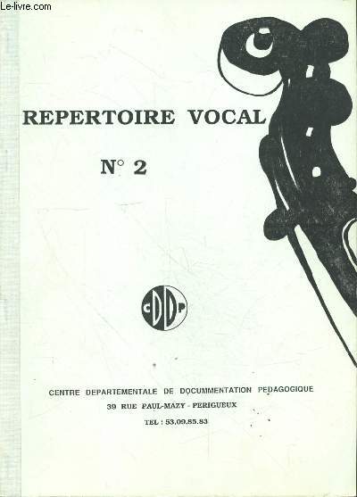 Repertoire vocal N2