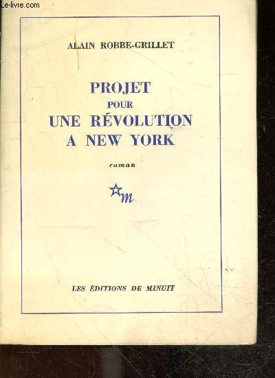 Projet pour une revolution a new york