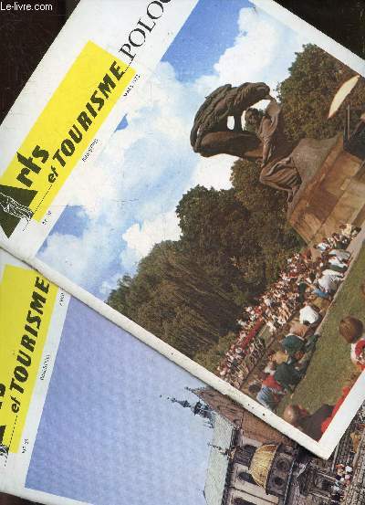 Art et tourisme - 2 numros - n37 mars 1973 + n38 avril 1973 - Pologne n1+2.