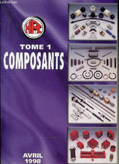Catalogue Engrenages HPC tome 1 : composants - avril 1998.