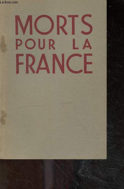 Morts pour la france - Lettres de condamne a mort