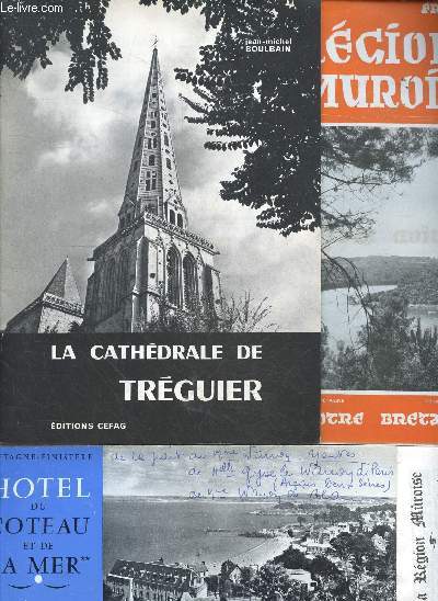 La cathdrale de Treguier + 3 brochures : 