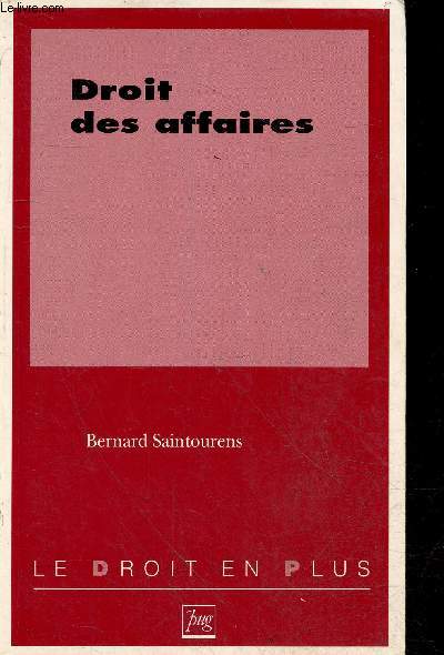 Droit des affaires - Collection le droit en plus.