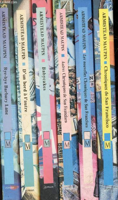 Chroniques de San Francisco - 6 tomes (6 volumes) - tomes 1+2+3+4+5+6.