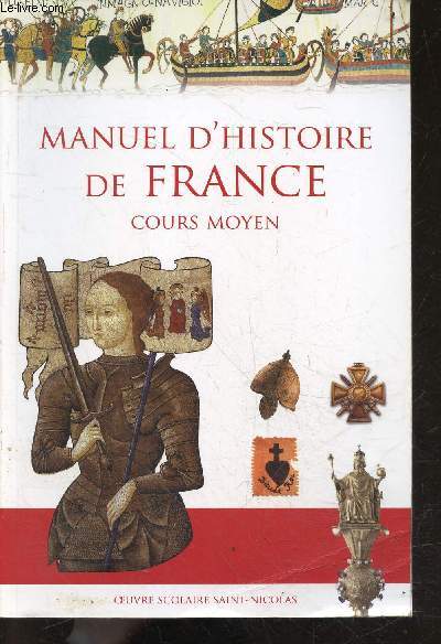 Manuel d'histoire de France - Cours moyen