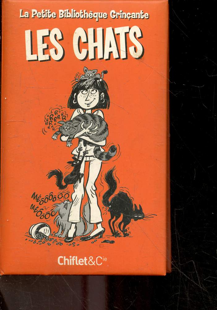 Petite bibliothque grinante - Les chats