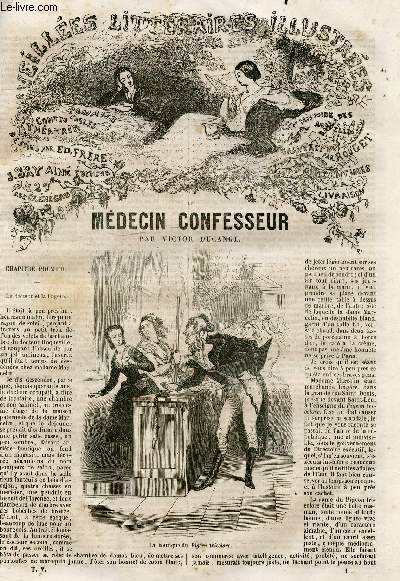 Le Medecin confesseur, suivi de Poesies nouvelles de Jules de Lamarque - Veillees litteraires illustrees