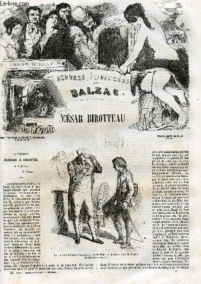 Cesar Birotteau - Oeuvres illustrees de Balzac, comedie humaine