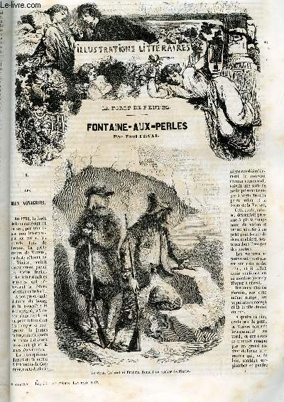 Fontaine aux perles, La foret de rennes - Suivi de Quandoquidemn conte anti fantastique - collection Illustrations litteraires