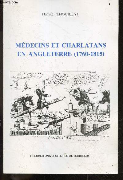 Medecins et charlatans en angleterre (1760-1815)