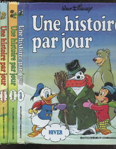 Une histoire par jour - lot de 3 volumes : printemps + automne + hiver