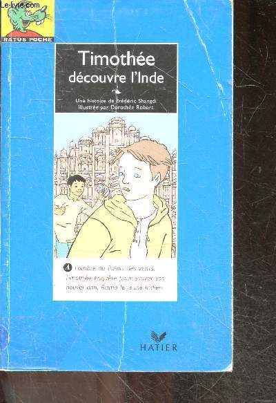 Timothe dcouvre l'Inde - collection Ratus poche N13