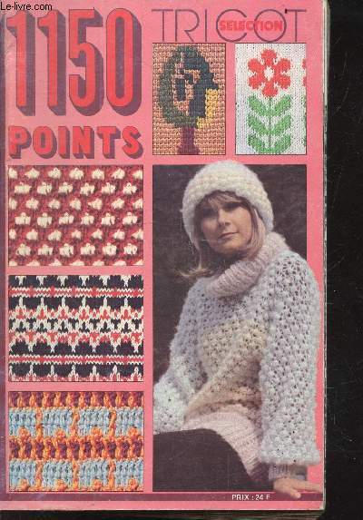 Tricot selection - numero special hors serie - 1150 points - points ajoures crochet tricot