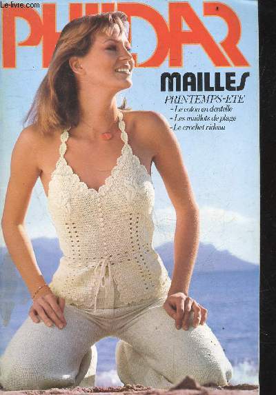 PHILDAR - MAILLES - PRINTEMPS ETE N36- coton en dentelle, maillots de plage, crochet rideau