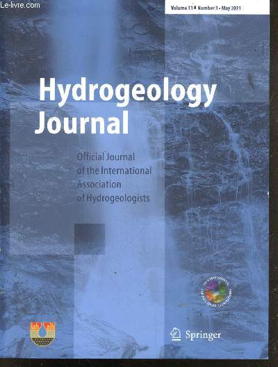 Hydrogeology journal - Volume 31, N3, may 2023 - official journal of the international association of hydrogeologists- geographic and hydromorphologic controls on interactions between hyporheic flow and discharging deep groundwater - hydrogeological...