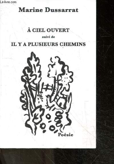 A ciel ouvert, suivi de Il y a plusieurs chemins - Poesie