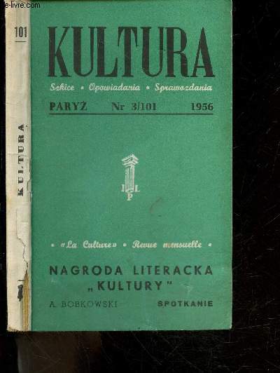 Kultura Nr 3/101 - 1956 - Nagroda literacka 