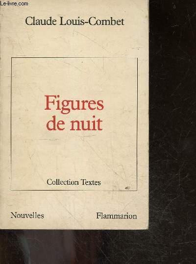 Figures de nuit - nouvelles - collection Textes