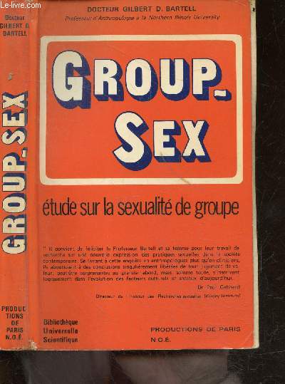 GROUP-SEX - etude sur la sexualite de groupe