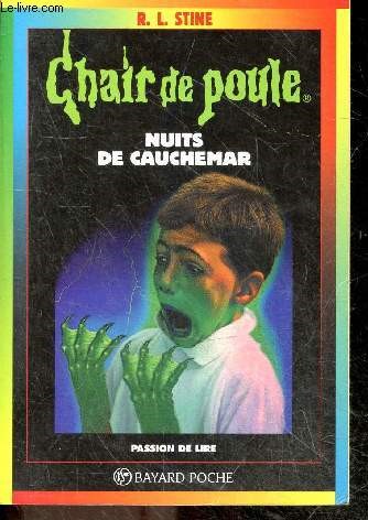 Nuits De Cauchemar , sommeil agite - Collection Chair de poule N37 - a partir de 9/10 ans