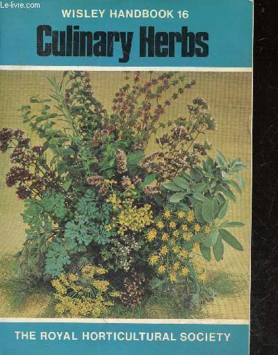 Culinary herbs - Wisley handbook 16