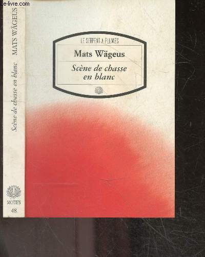 Scene de Chasse en Blanc - roman - collection Motifs N48