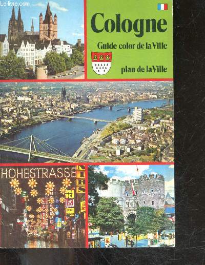 Cologne - guide color de la ville - plan de la ville