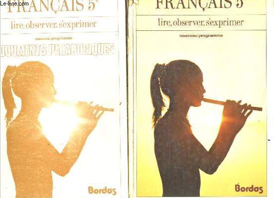 Francais 5e - lire, observer, s'exprimer - Lot de 2 ouvrages : Manuel + Documents pedagogiques - nouveau programme