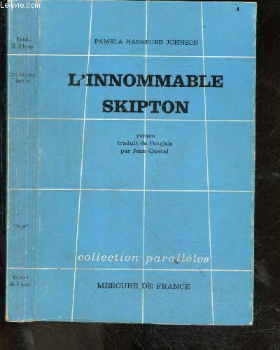 L'innommable skipton - roman- collection Paralleles