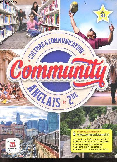 Community - Anglais 2nde - culture & communication - A2 / B1