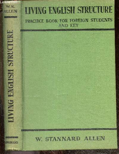 Living english structure - Practice book for foreign students and key