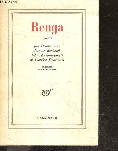 Renga - Poeme - exemplaire n1757 / 1850