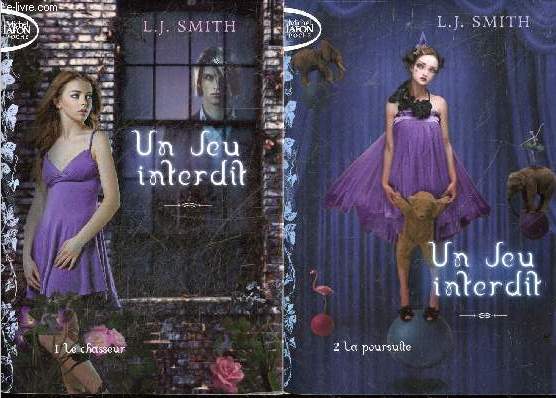 Jeu interdit - Lot de 2 volumes : Tome 1, Le chasseur + tome 2, la poursuite - rester maitre du jeu ou perdre la vie ...