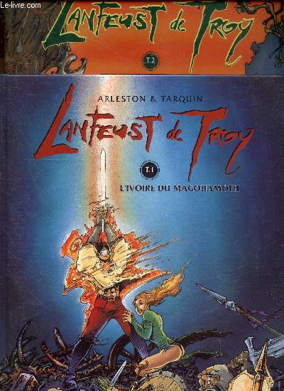 Lanfeust de Troy - 2 volumes : tome 1, L'ivoire du magohamoth + tome 2 , Thanos l'incongru