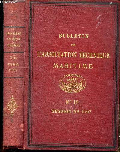 Bulletin de l'association technique maritime N18 - session de 1907