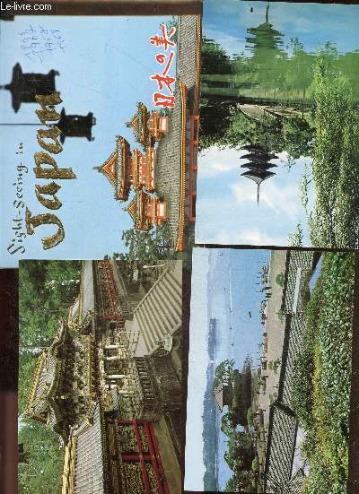 Sight seeing in Japan- 14 cartes postales- miyajima torii, kinkakuji temyle at kyoto, maiko, mont fuji and new tokaido line, imperial palace outer plaza, himeji castle, kurashiki, hakone, hirosaki castle, kintai bridge, daibutsu great buddha at kamakura..
