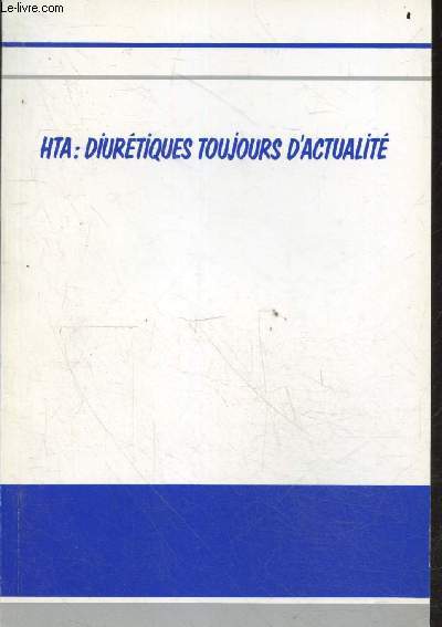 HTA: diuretiques toujours d'actualite