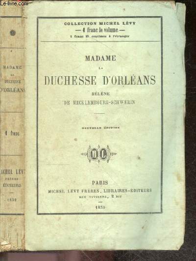 Madame la duchesse d'Orleans