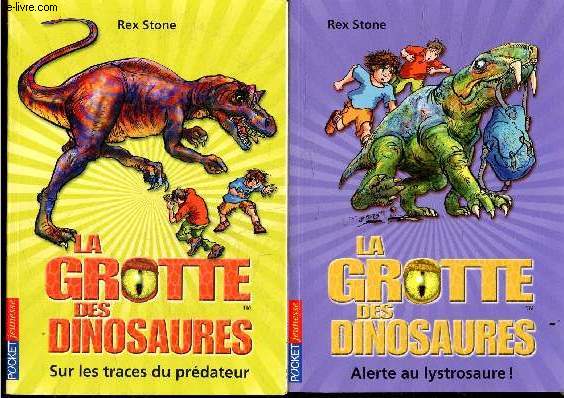La Grotte Des Dinosaures : 2 volumes : Sur Les Traces Du Prdateur + Alerte Au Lystrosaure !