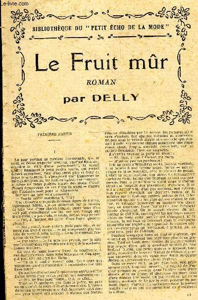 Le fruit mr - complet - supplments du petit echo de la mode, avril / mai 1923, du N14 au N20