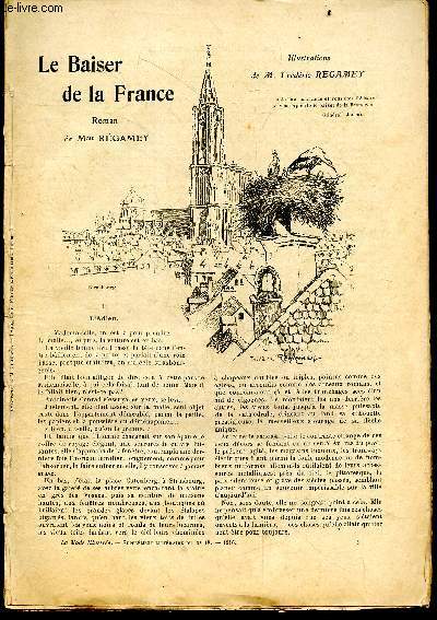 Le baiser de la France, roman - Supplements litteraires a La Mode Illustre, du N18 au N35 - complet