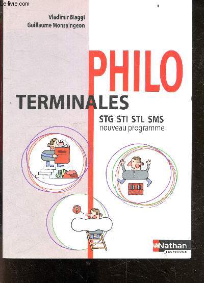 Philo Terminales STG / STI / STL / SMS - nouveau programme