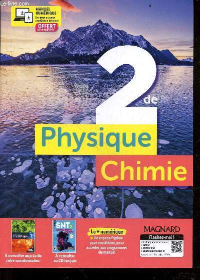 Physique chimie - 2de