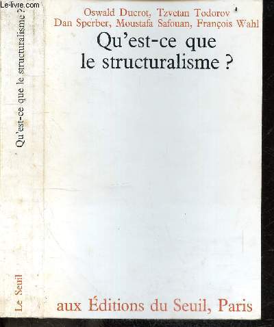 Qu'est ce que le structuralisme
