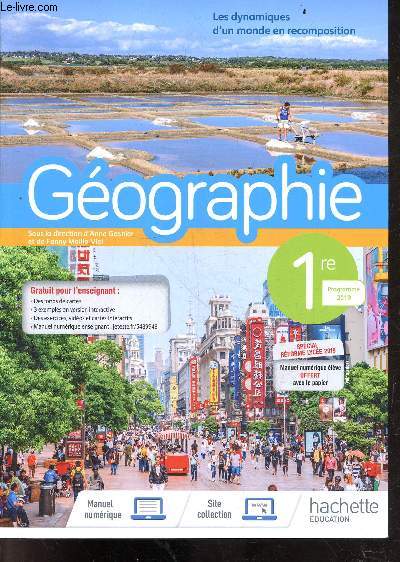 Geographie - 1re - Programme 2019 - specimen - les dynamiques d'un monde en recomposition - special reforme lycee 2019