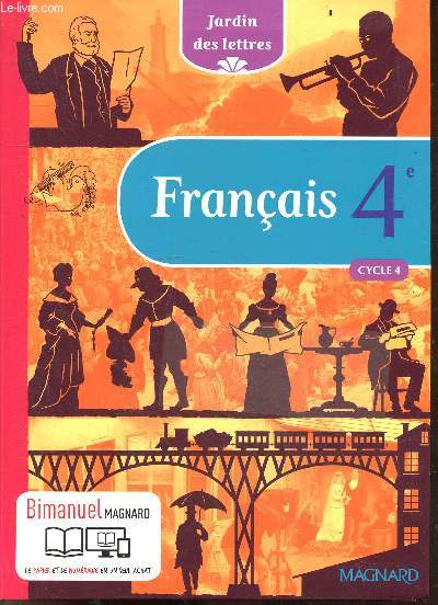 Franais 4e, cycle 4 - Jardin des lettres - Specimen enseignant