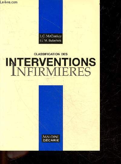 Classification des interventions infirmires