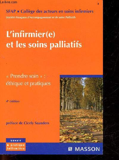 L'infirmier(e) et les soins palliatifs - 